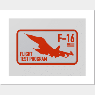 F-16 Flight Test Program Posters and Art